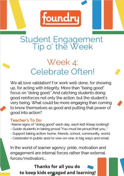 Student engagement Tip #4