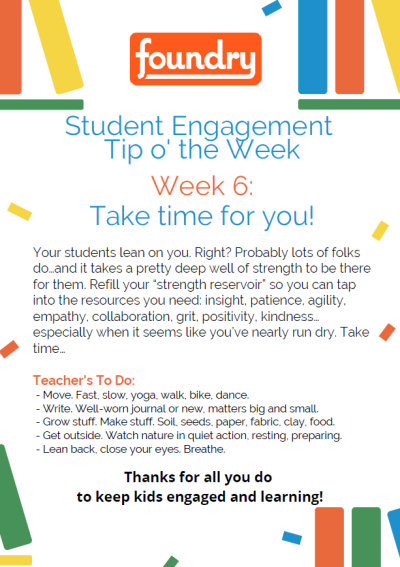 Student engagement tip #6