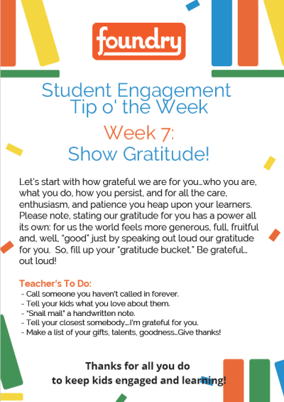 Student Engagement Tip#7